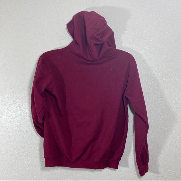 Forever 21 Girls 10/12 Hoodie burgundy Harvard University - Picture 2 of 4